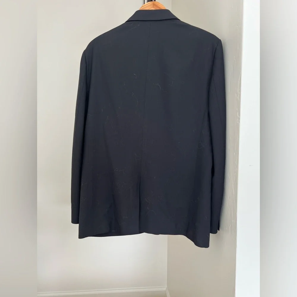 Saint Laurent Elegant Black Blazer
